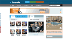 Desktop Screenshot of losacordes.com